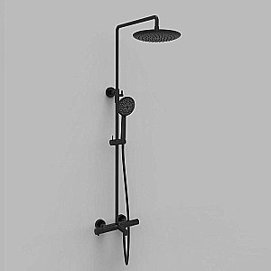 Душевая система Vincea Desire VSFS-1D1TMB черная матовая купить в интернет-магазине сантехники Sanbest