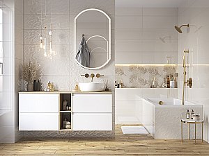 Раковина накладная Cersanit MODUO 40 63569 белая купить в интернет-магазине Sanbest