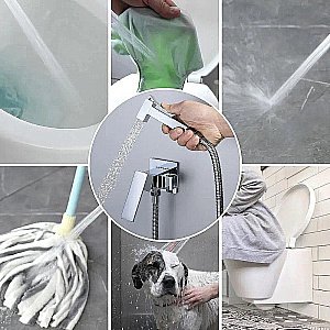 Гигиенический душ Boch Mann Resia СК-P07 BM10412 хром купить в интернет-магазине сантехники Sanbest