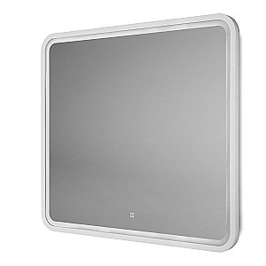 Зеркало Art&Max GENOVA AM-Gen-900-800-DS-F-White в ванную от интернет-магазине сантехники Sanbest