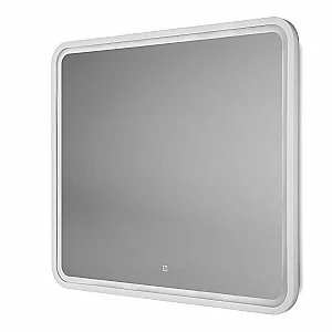 Зеркало Art&Max GENOVA AM-Gen-900-800-DS-F-White в ванную от интернет-магазине сантехники Sanbest