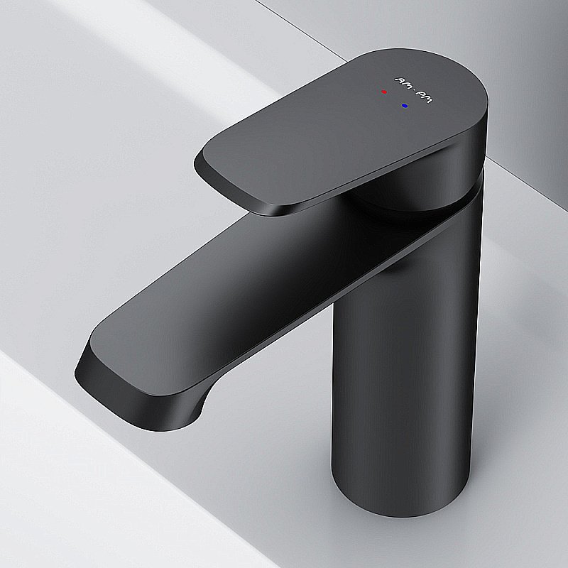 Смеситель для раковины AM.PM Func F8F02122 черный матовый купить в интернет-магазине сантехники Sanbest