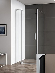 Душевой уголок Cezares Slider 100х100 SLIDER-AH-1-100-100/110-BR-NERO стекло бронза тонированное/профиль черный матовый купить в интернет-магазине Sanbest