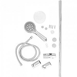 Душевой гарнитур Orange LM37PR хром купить в интернет-магазине сантехники Sanbest