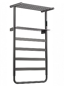 Полотенцесушитель электрический WONZON & WOGHAND DÜSSELDORF, Темный графит (WW-A208-GM) купить в интернет-магазине сантехники Sanbest