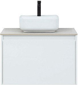 Тумба с раковиной Aquanet Nova Lite 242275 75 белый для ванной в интернет-магазине Sanbest