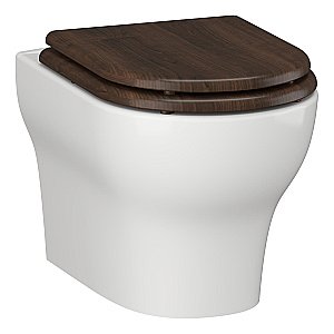 Унитаз подвесной Опадирис Лоренцо OS41712A белый, безободковый, с крышкой микролифт купить в интернет-магазине Sanbest