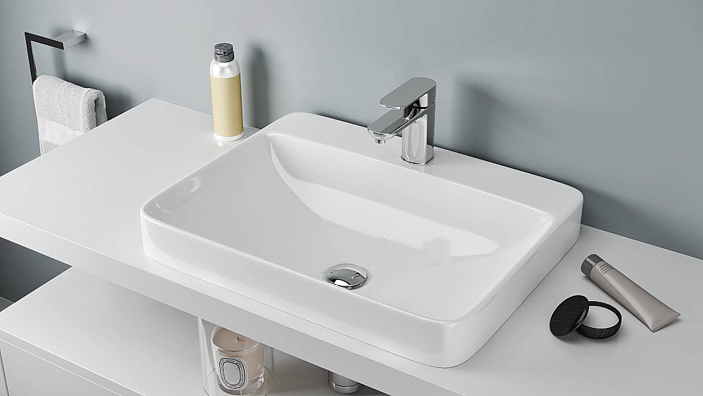 Раковина Excellent Holmi 59 CEAC.3201.590.WH белая купить в интернет-магазине Sanbest