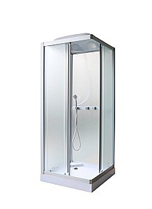 Душевая кабина Parly FQ811, ABS-пластик, матовое стекло, тропический душ купить в интернет-магазине Sanbest