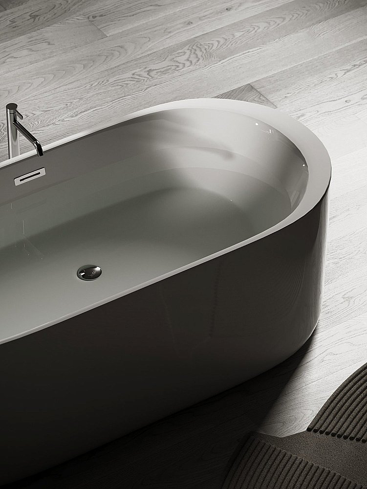 Акриловая ванна Sancos Fiori 170х80 FB04 белая купить в интернет-магазине Sanbest