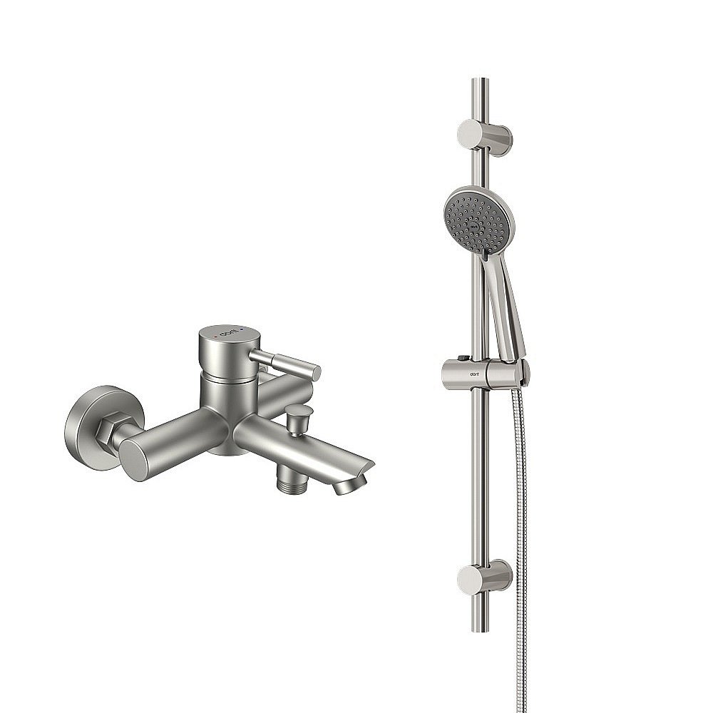 Смеситель для ванны Dorff Logic New D0103030SS хром купить в интернет-магазине сантехники Sanbest