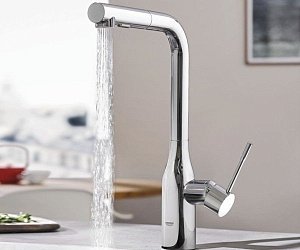 Смеситель для раковины Grohe Essence 30270000 хром купить в интернет-магазине сантехники Sanbest