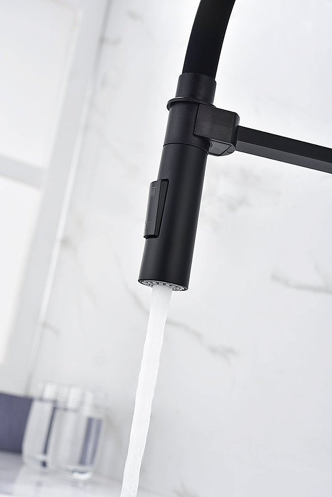 Смеситель для кухни Paulmark Halt Ha214021-AN антрацит купить в интернет-магазине сантехники Sanbest