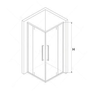 Душевой уголок RGW Stilvoll SV-33B 90x90 купить в интернет-магазине Sanbest