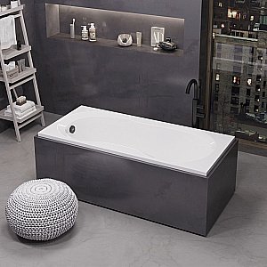 Ванна Alba Spa Miami ВПР0250300100 170х75 белая купить в интернет-магазине Sanbest