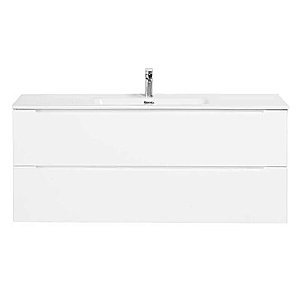 Тумба с раковиной Belbagno ETNA 121 BL белая для ванной в интернет-магазине Sanbest