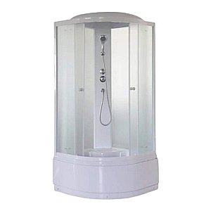 Душевая кабина Parly Tomorrow EF821, ABS-поддон, верхний тропический душ, белая купить в интернет-магазине Sanbest