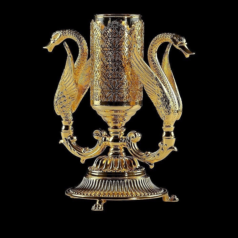 Стакан Migliore LUXOR 26215 золото купить в интернет-магазине сантехники Sanbest