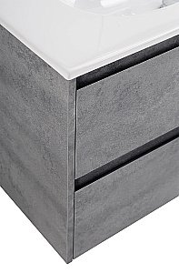 Тумба с раковиной BelBagno KRAFT 100 2C-SO/LOV-1000-LVB Cemento Grigio для ванной в интернет-магазине Sanbest