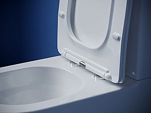 Унитаз напольный Ceramica Nova Metropol CN4001T белый, с крышкой микролифт, с бачком, безободковый, слив-торнадо купить в интернет-магазине Sanbest