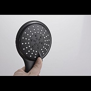 Душевая система Orans Комфорт OLS-7558 черная матовая купить в интернет-магазине сантехники Sanbest