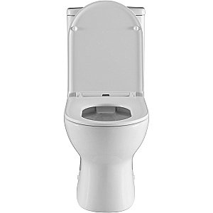 Унитаз напольный Aquanet Ray 326011 безободковый, с бачком, с крышкой микролифт, слив торнадо купить в интернет-магазине Sanbest