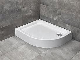 Душевой поддон Radaway Laros E Compact 100x80 белый купить в интернет-магазине Sanbest