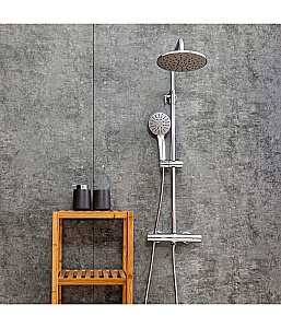 Душевая система Agger Thermo A2451200 хром купить в интернет-магазине сантехники Sanbest