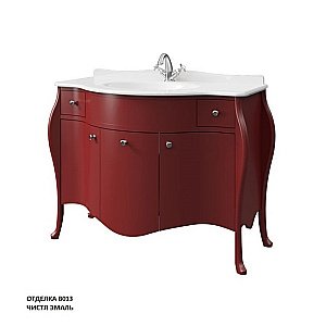 Тумба с раковиной Caprigo Venezia 110 со столешницей, цвет на выбор для ванной в интернет-магазине Sanbest