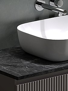 Тумба с раковиной Sancos SNOB R 100 со столешницей, Doha Soft для ванной в интернет-магазине Sanbest