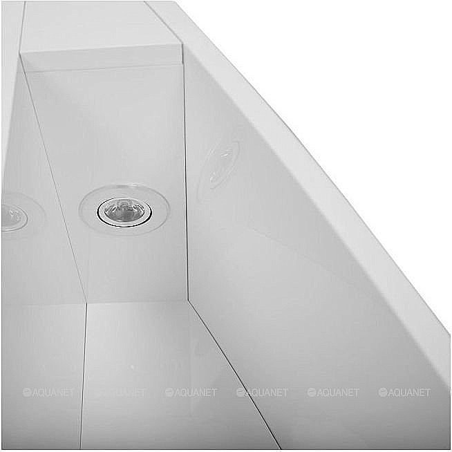 Шкаф-пенал De Aqua Эскалада RS0 белый для ванной в интернет-магазине сантехники Sanbest