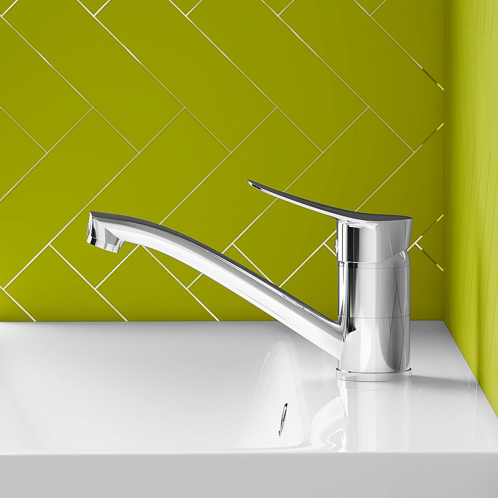 Смеситель для раковины Dorff Norma D1000000 хром купить в интернет-магазине сантехники Sanbest