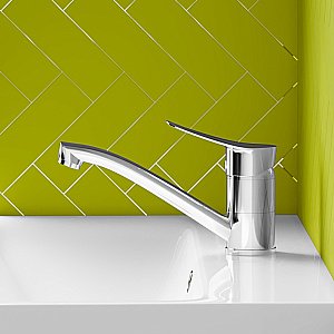 Смеситель для раковины Dorff Norma D1000000 хром купить в интернет-магазине сантехники Sanbest