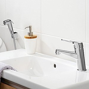 Смеситель для раковины PAINI Bios 05CR205LMKM хром купить в интернет-магазине сантехники Sanbest