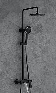 Душевая система Timo Anni SX-2710/03 черная матовая купить в интернет-магазине сантехники Sanbest