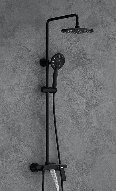Душевая система Timo Anni SX-2710/03 черная матовая купить в интернет-магазине сантехники Sanbest