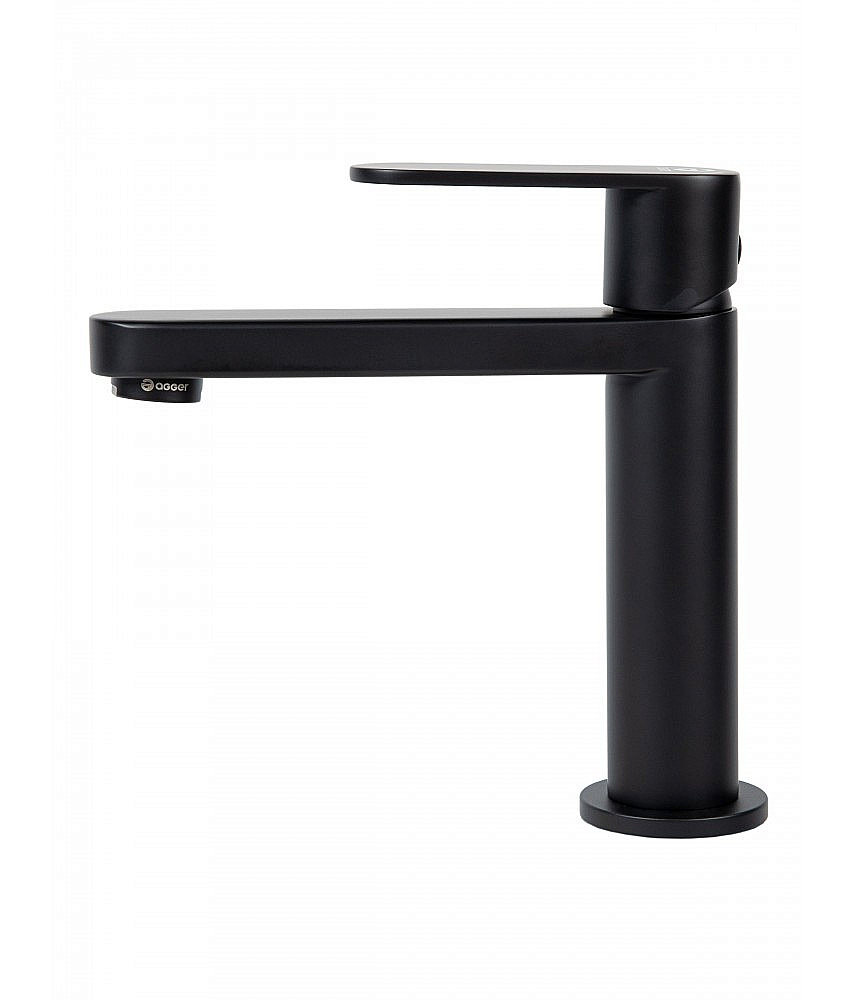 Cмеситель для раковины Agger Sweet A2702144 черный матовый купить в интернет-магазине сантехники Sanbest