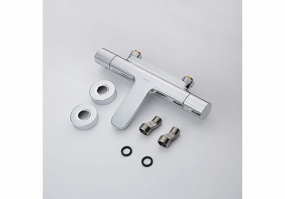 Смеситель для ванны Aquatek Альфа AQ1943CR хром купить в интернет-магазине сантехники Sanbest