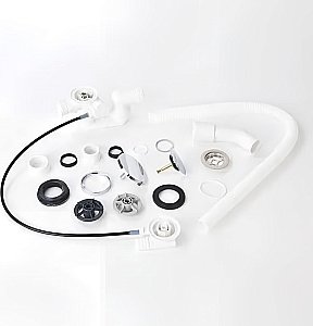 Слив-перелив для ванны Villeroy&Boch U90960461 хром купить в интернет-магазине сантехники Sanbest