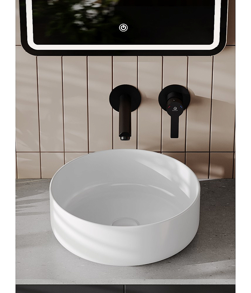 Cмеситель для раковины Agger Easy A3172244 черный матовый купить в интернет-магазине сантехники Sanbest