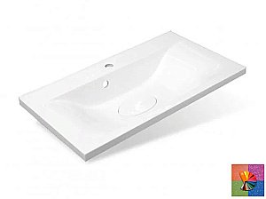 Раковина Эстет Бали 100 цвет по RAL c блестками купить в интернет-магазине Sanbest