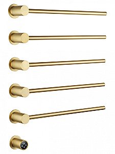 Полотенцесушитель электрический встраиваемый WONZON & WOGHAND HAMBURG, Брашированное золото (WW-AL315-BG) купить в интернет-магазине сантехники Sanbest