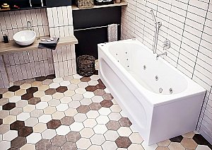 Ванна Aquatek Оберон 170х70 белая купить в интернет-магазине Sanbest