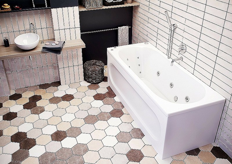 Ванна Aquatek Оберон 170х70 белая купить в интернет-магазине Sanbest