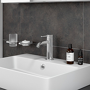 Смеситель для раковины VitrA Minimax Round A43530EXP хром купить в интернет-магазине сантехники Sanbest