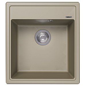 Кухонная мойка Abber Quarz 46х51 AQ2901S песочная матовая купить в интернет-магазине сантехники Sanbest