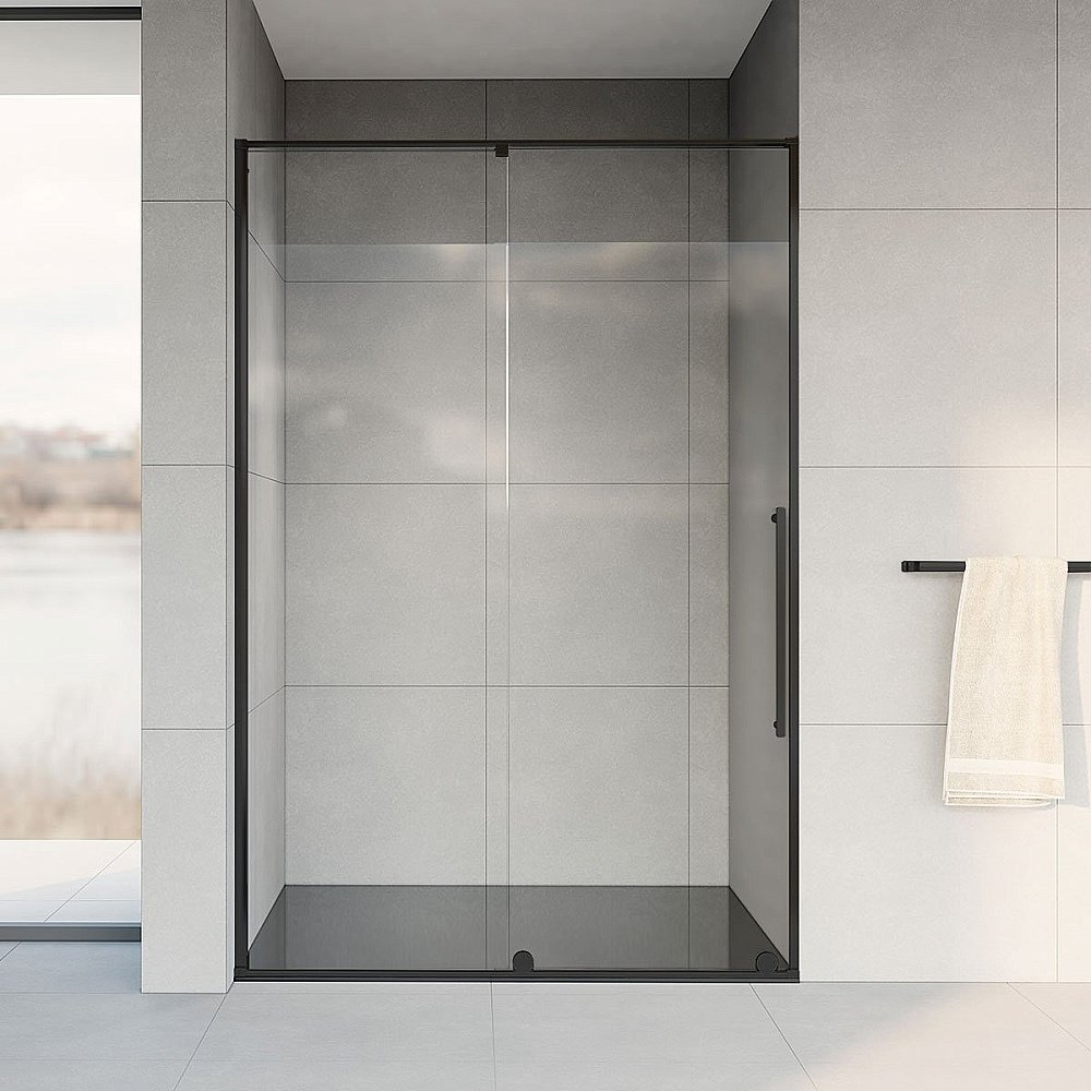 Душевая дверь Vincea Arno VPS-1A120CLB 120 купить в интернет-магазине Sanbest