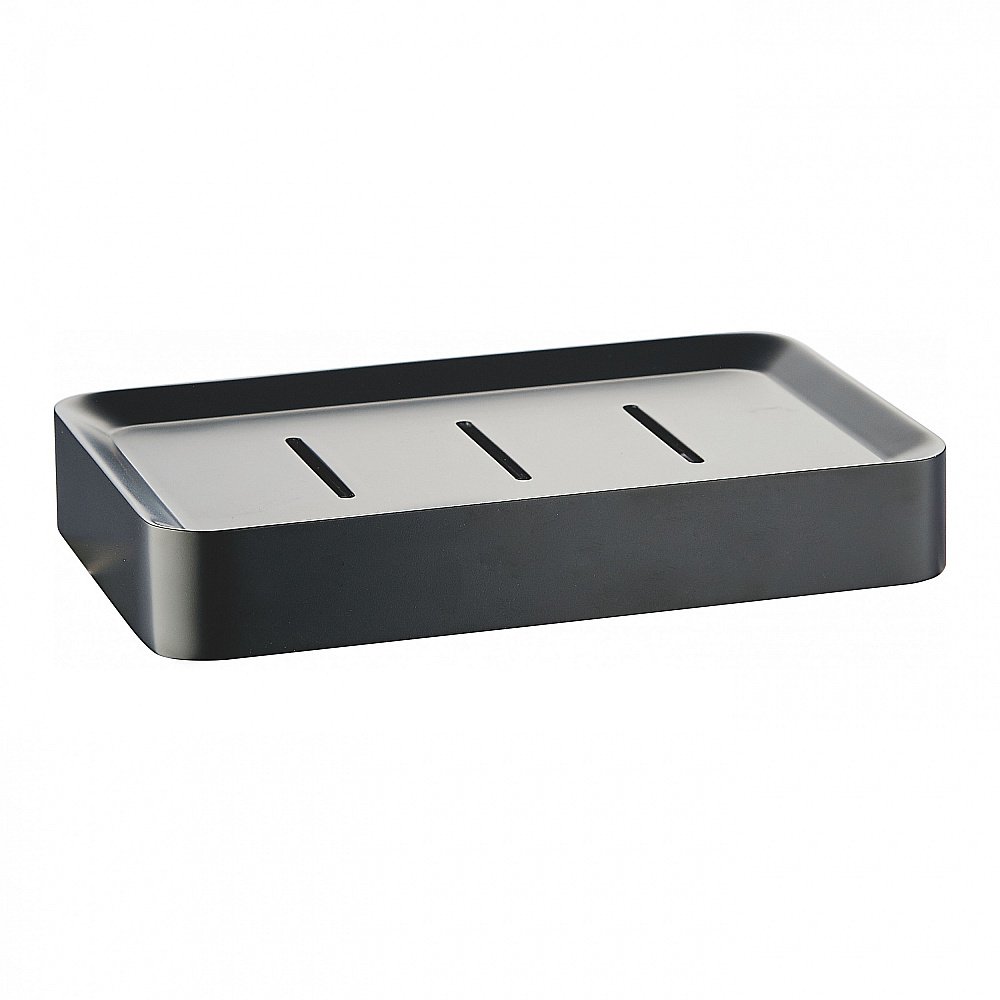 Мыльница с держателем WONZON & WOGHAND CARBON, Черный (WW-7732) купить в интернет-магазине сантехники Sanbest