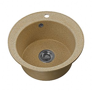 Кухонная мойка Акватон Шелли 50 1A734732SS220 песочный купить в интернет-магазине сантехники Sanbest