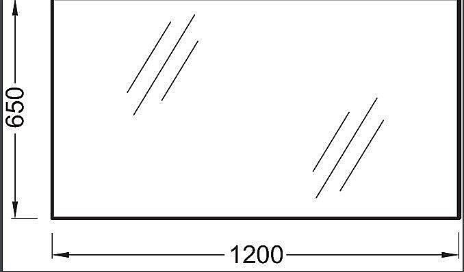 Зеркало Jacob Delafon EB1085-NF 120 в ванную от интернет-магазине сантехники Sanbest